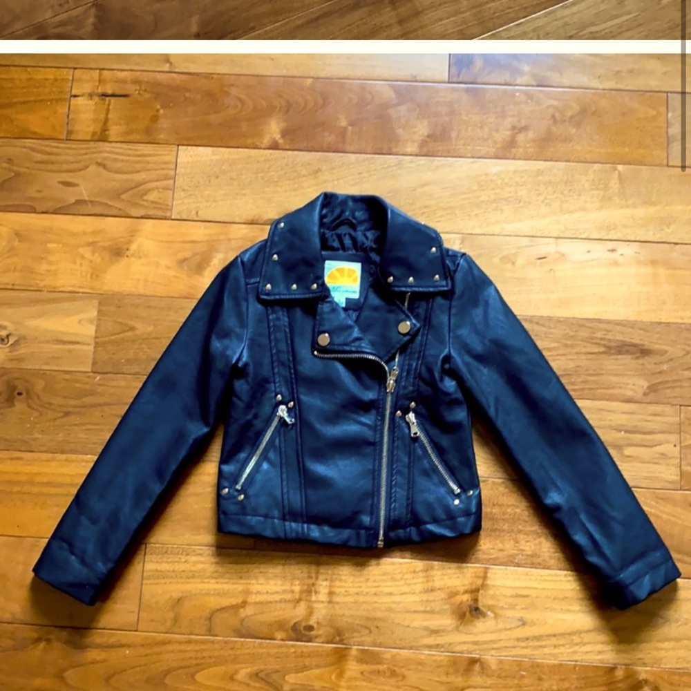 KIDS JACKET LEATHER UNICORN $15